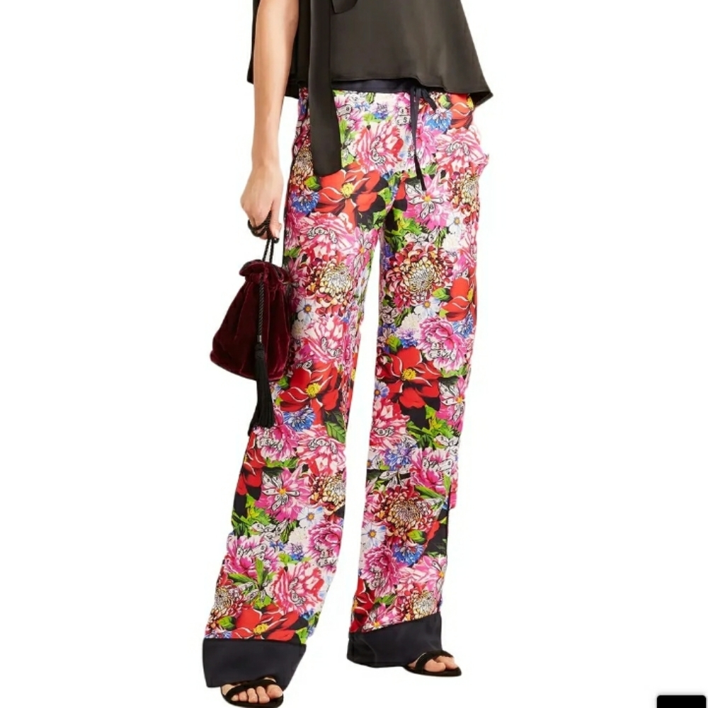 **HP** MARY KATRANTZOU Silk Pants - Picture 2 of 11
